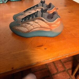 adidas Men's Sneakers in Black and Orange